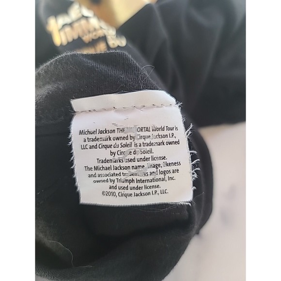 I Love MJ Immortal World Tour Cirque De Soleil T Shirt Michael Jackson - Picture 10 of 10